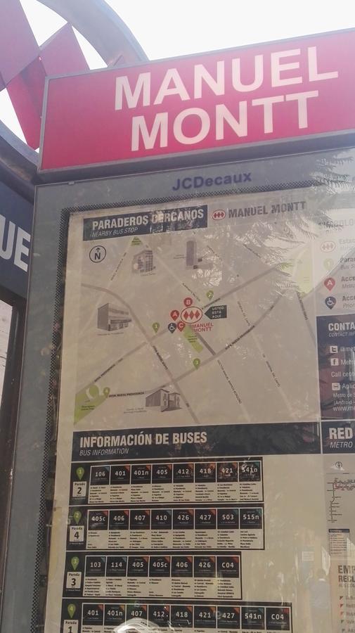 Apartament Metro Manuel Montt Santiago de Chile Zewnętrze zdjęcie